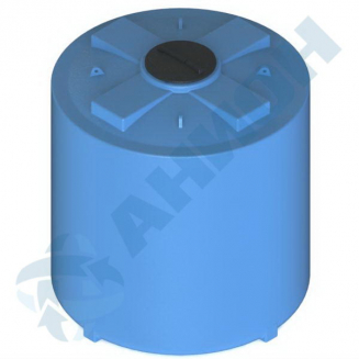 Ёмкость AНИОН 8000ВФ560К2 объем 8000 литров с дыхательным клапаном синяя
