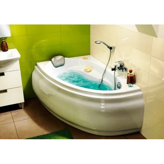 Акриловая ванна CERSANIT Joanna L 150x95 см, без опоры угловая, асимметричная