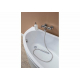 Акриловая ванна AQUANET Mia к/с133 246887 R 140x80 см, угловая, с каркасом, асимметричная