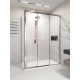 Душевой уголок VECONI Premium Prato 300 SP CH-R 170x80 правый, стекло прозрачное, профиль хром