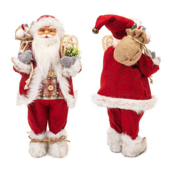 Фигурка Дед Мороз 46 см (красный) (6)