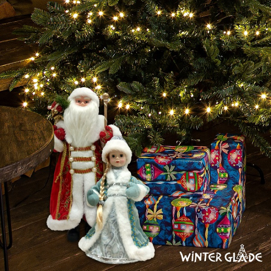 Фигурка Дед Мороз 46 см (красный)