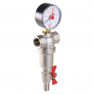 Фильтр промывной VALTEC VT.389.N.04 диаметр резьбы 1/2" 