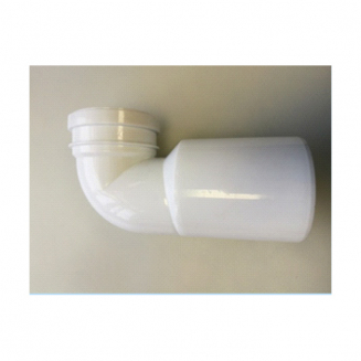 Фитинг пластиковый 90/110 угол 90 АНИ ПЛАСТ WCM0103 для систем инсталляции