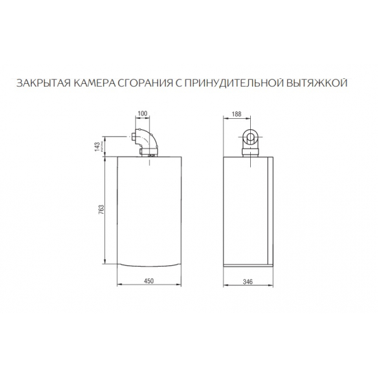 Газовый котел BAXI LUNA 3 Comfort 1.240 Fi (9,3-25 кВт) одноконтурный