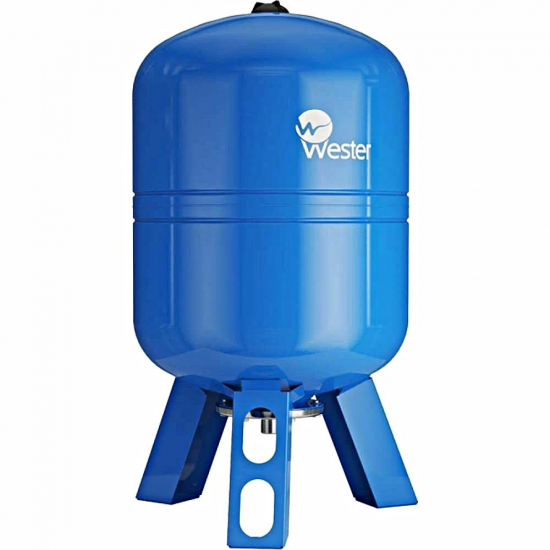Гидроаккумулятор WESTER WAV 50 литров, вертикальный 10 бар