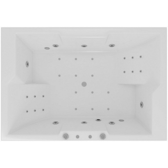 Гидромассаж AQUATEK ванна Дорадо, пневматическое управление Плоские/Премиум