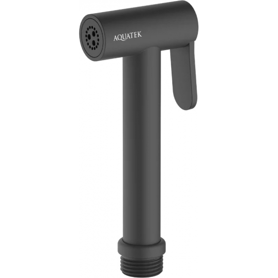 Гигиеническая лейка AQUATEK AQ2057MB матовая чёрная