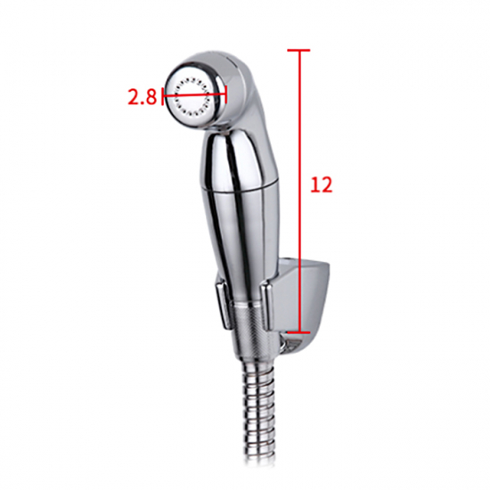 Гигиеническая лейка FRAP F27 со шлангом и кронштейном