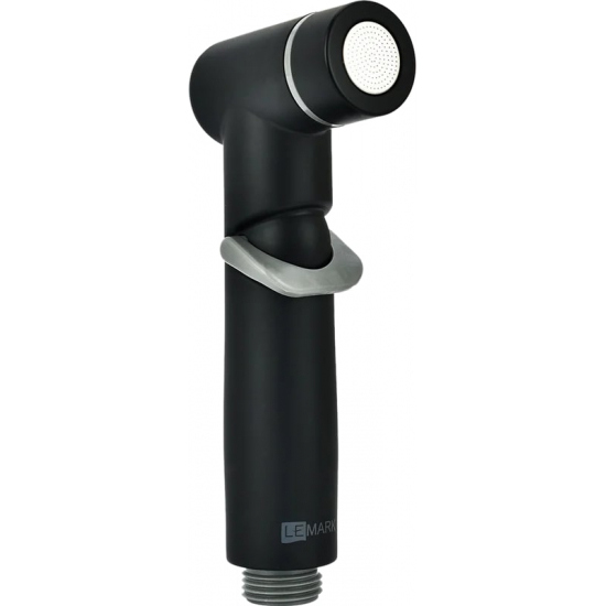 Гигиеническая лейка LEMARK LM8140BL чёрная матовая