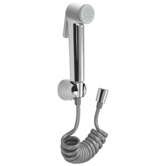 Гигиеническая лейка САНАКС 2065 со шлангом и кронштейном, хром