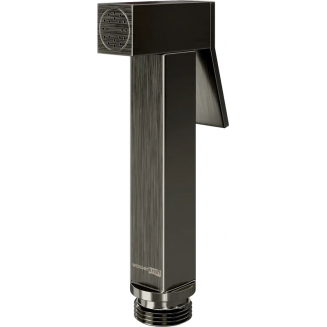 Гигиеническая лейка WASSERKRAFT A215 с фиксатором, оружейная сталь