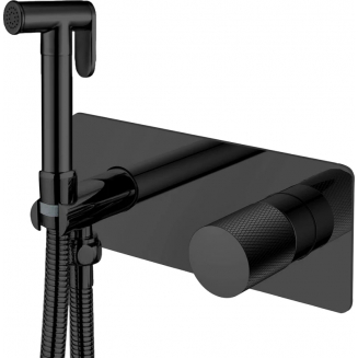 Гигиенический душ BOHEME Stick 127-BB.2 встраиваемый, со смесителем, black touch black