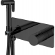 Гигиенический душ BOHEME Stick 127-BB встраиваемый, со смесителем, diamond matt black