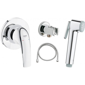 Гигиенический душ GROHE BauCurve 123072 встраиваемый, со смесителем, хром