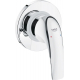 Гигиенический душ GROHE BauCurve 123072 встраиваемый, со смесителем, хром
