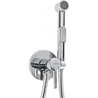 Гигиенический душ ROSSINKA X25-51 встраиваемый, со смесителем, хром