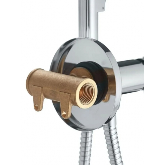 Гигиенический душ ROSSINKA X25-51 встраиваемый, со смесителем, хром