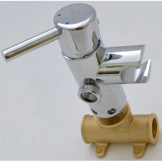 Гигиенический душ ROSSINKA X25-51 встраиваемый, со смесителем, хром