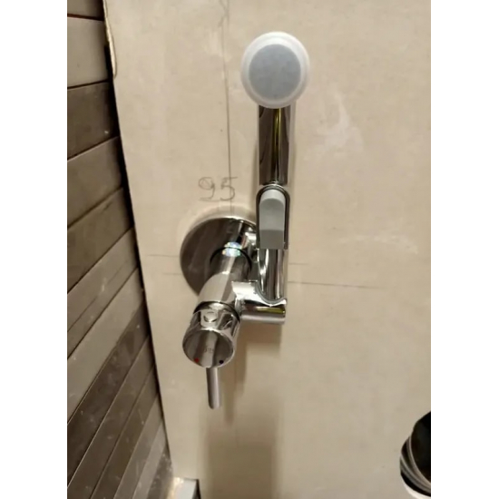 Гигиенический душ ROSSINKA X25-51 встраиваемый, со смесителем, хром