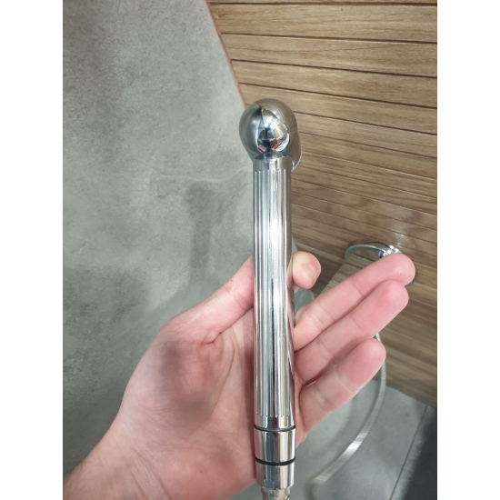 Гигиенический душ ROSSINKA X25-55 встраиваемый, со смесителем, хром