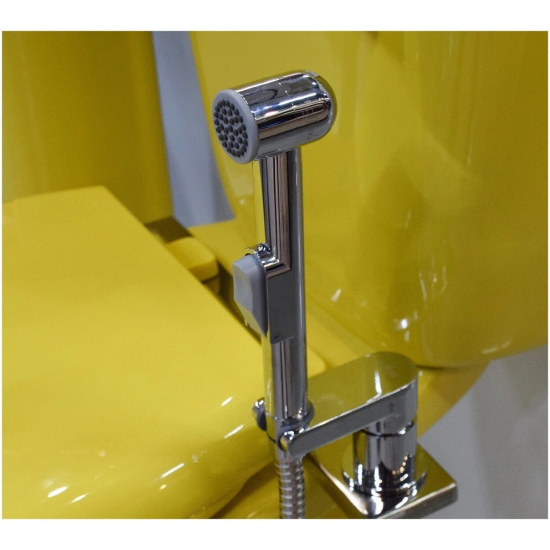 Гигиенический душ ROSSINKA X25-56 со смесителем, для установки на унитаз, хром