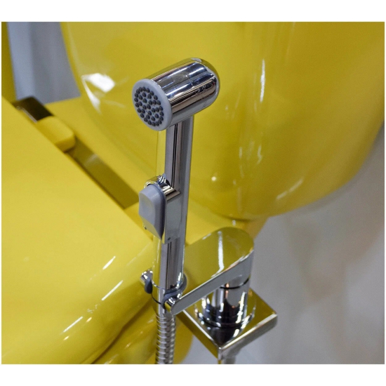 Гигиенический душ ROSSINKA X25-56 со смесителем, для установки на унитаз, хром