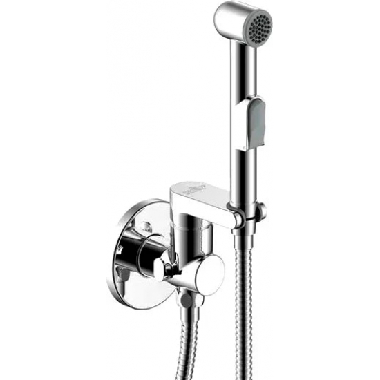 Гигиенический душ ROSSINKA X25-57 встраиваемый, со смесителем, хром