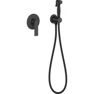 Гигиенический душ TIMO Anni 2789/03SM встраиваемый, со смесителем, чёрный