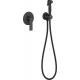 Гигиенический душ TIMO Anni 2789/03SM встраиваемый, со смесителем, чёрный