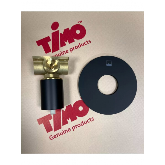 Гигиенический душ TIMO Anni 2789/03SM встраиваемый, со смесителем, чёрный