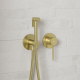 Гигиенический душ TIMO Saona 2339/17SM встраиваемый, со смесителем, с защитой от ожогов, золото