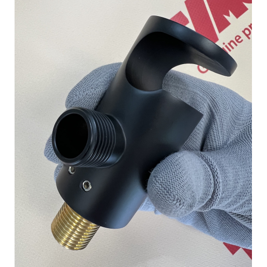 Гигиенический душ TIMO Saona 2389/03SM встраиваемый, со смесителем, чёрный