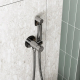 Гигиенический душ WASSERKRAFT A70138 встраиваемый, со смесителем, хром