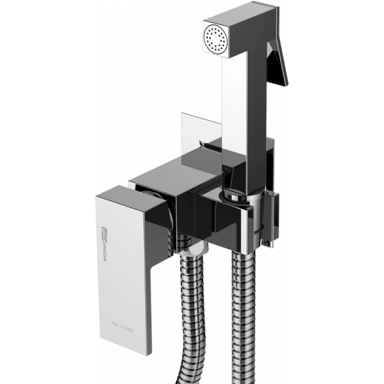 Гигиенический душ WASSERKRAFT A71138 встраиваемый, со смесителем, хром