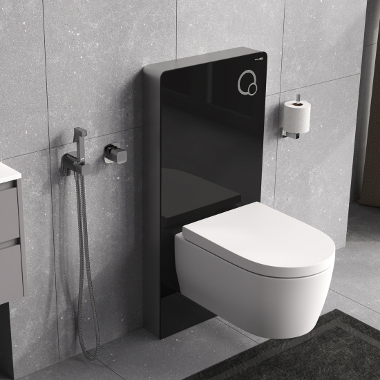 Гигиенический душ WASSERKRAFT Naab A8651.326.057.136 встраиваемый, со смесителем, хром