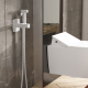 Гигиенический душ WASSERKRAFT Saale 9538 встраиваемый, со смесителем, белый soft-touch