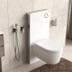 Гигиенический душ WASSERKRAFT Weida A3151.271.057.136 встраиваемый, со смесителем, хром
