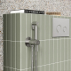 Гигиенический душ WASSERKRAFT Wern A70338 встраиваемый, со смесителем, никель