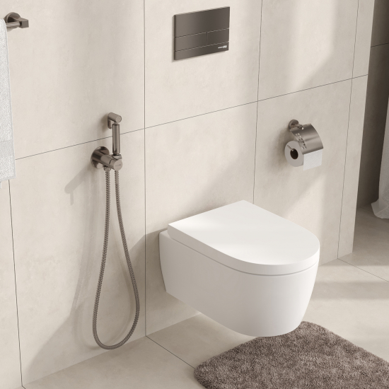 Гигиенический душ WASSERKRAFT Wern A70338 встраиваемый, со смесителем, никель