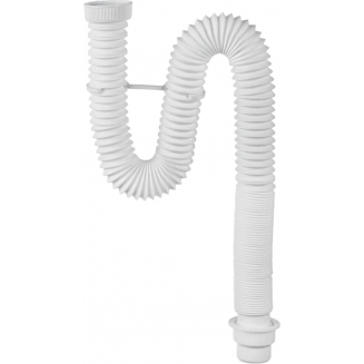 Гофра для сифона VIRPlast Элит 1 1/2" x 40/50 мм, 1200 мм