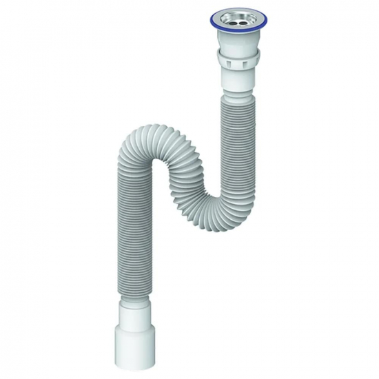 Гофросифон UNICORN D230  1 1/2"х40/50 длиной 1200 мм 