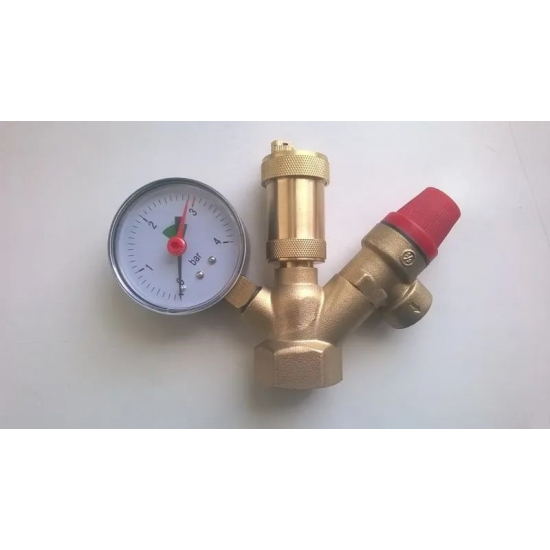 Группа безопасности котла DR THERMO 1" 3 бар 