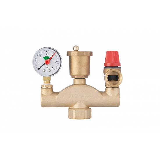 Группа безопасности котла UNIPUMP 1"-1/2"