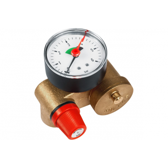 Группа безопасности котла UNIPUMP 1"-3/4" КОМПАКТ