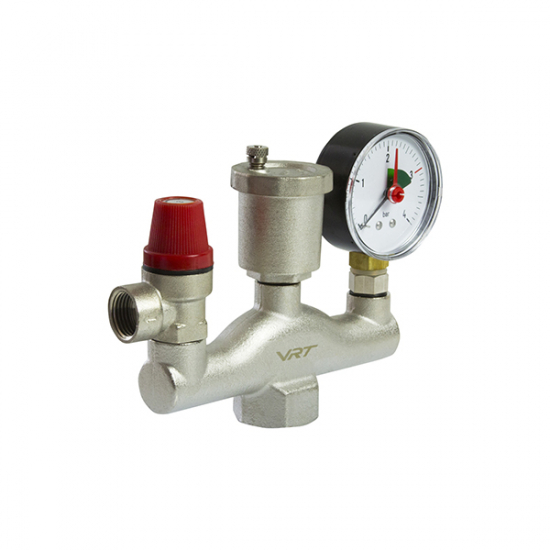 Группа безопасности котла VRT 1" 3 бар 