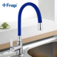Излив для смесителя кухни FRAP F7253 гибкий универсальный, синий