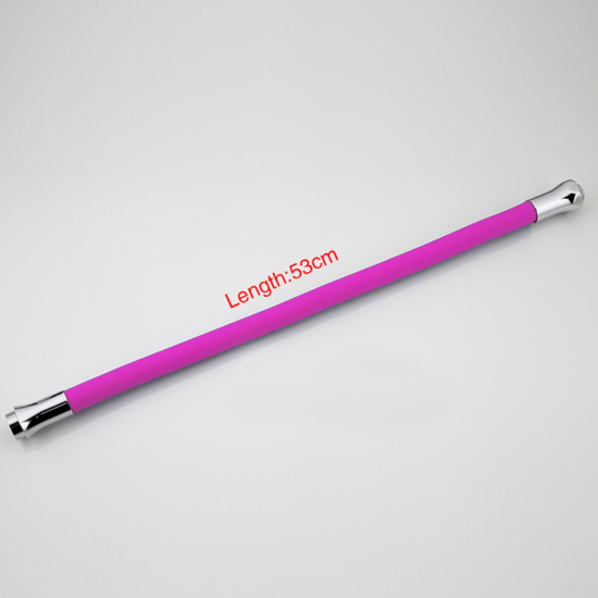 Излив для смесителя кухни FRAP F7255 гибкий универсальный, розовый