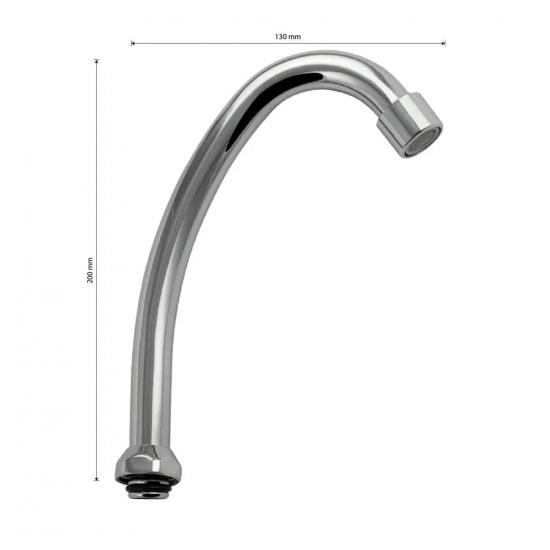 Излив для смесителя кухни САНАКС 00099