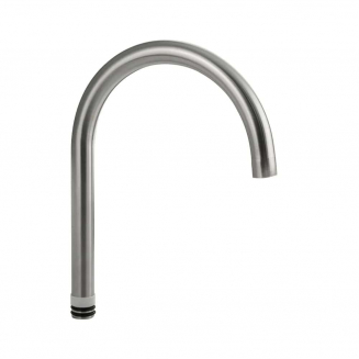 Излив для смесителя кухни САНАКС 10714 матовый, из нержавеющей стали